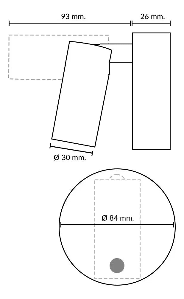 Foco LED para Cuadros - Recargable y portátil