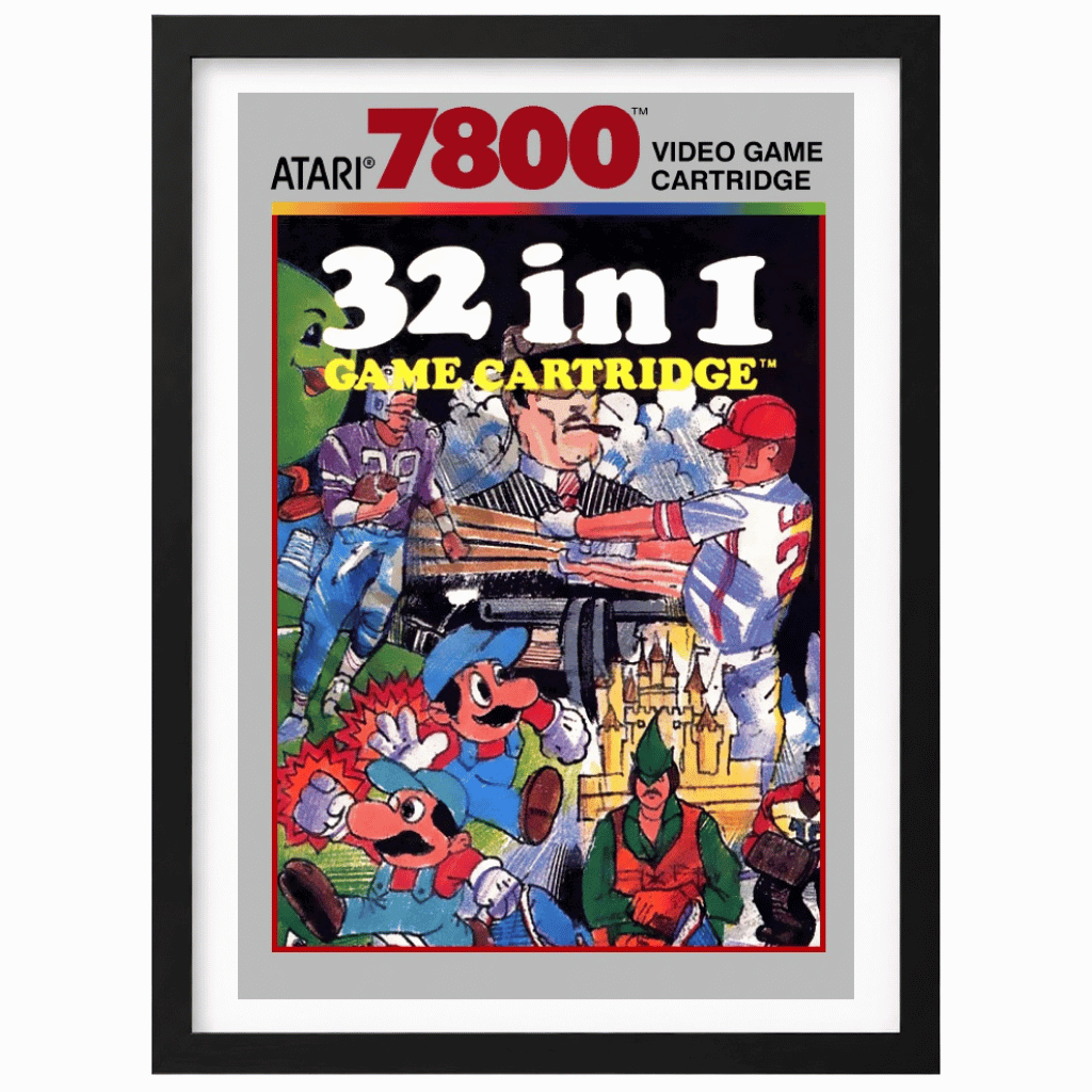 El Cartucho con 32 Juegos Adentro