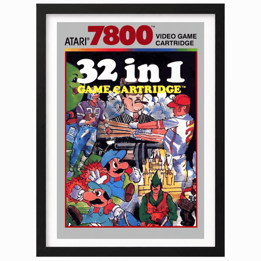 El Cartucho con 32 Juegos Adentro