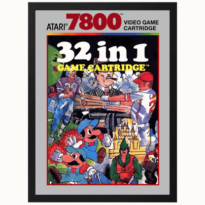 El Cartucho con 32 Juegos Adentro