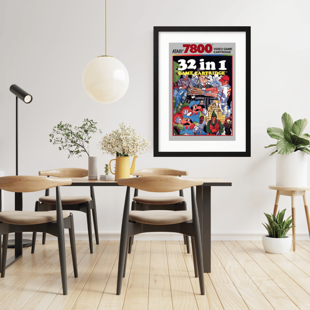 El Cartucho con 32 Juegos Adentro