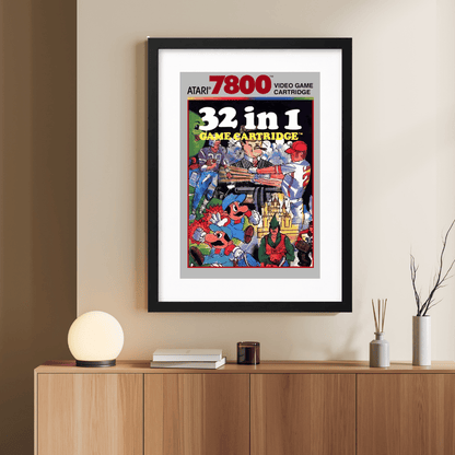 El Cartucho con 32 Juegos Adentro