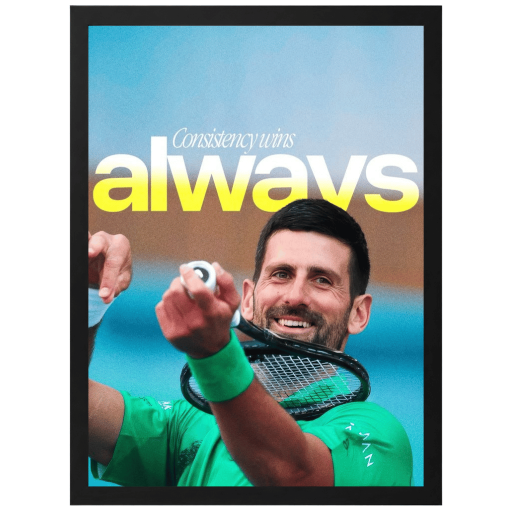 Novak Djokovic: la constancia gana siempre
