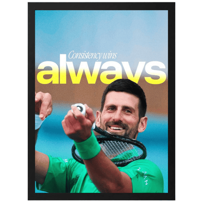 Novak Djokovic: la constancia gana siempre