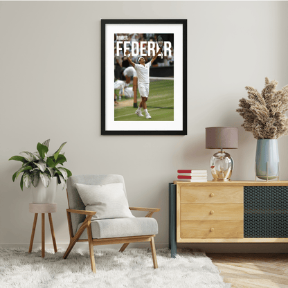 Roger Federer: ocho veces rey de Wimbledon