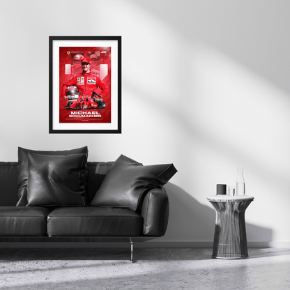 Michael Schumacher: cinco coronas en rojo