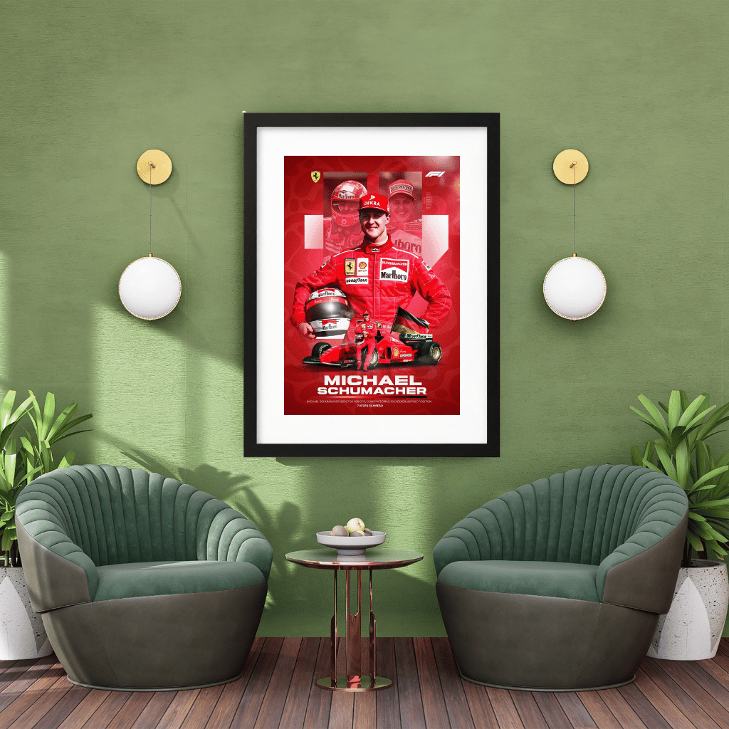 Michael Schumacher: cinco coronas en rojo