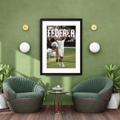 Roger Federer: ocho veces rey de Wimbledon