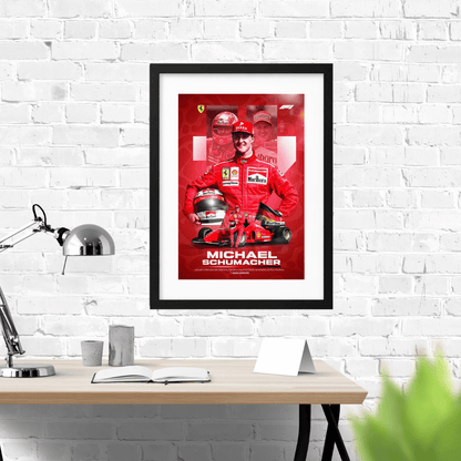 Michael Schumacher: cinco coronas en rojo